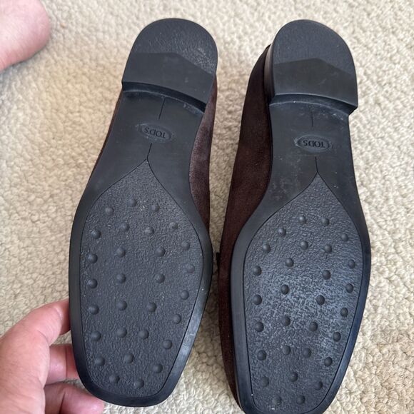 Tod's Suede Gommino Loafer Brown Italy | Women's EU 35/US 5.0 - Picture 7 of 12